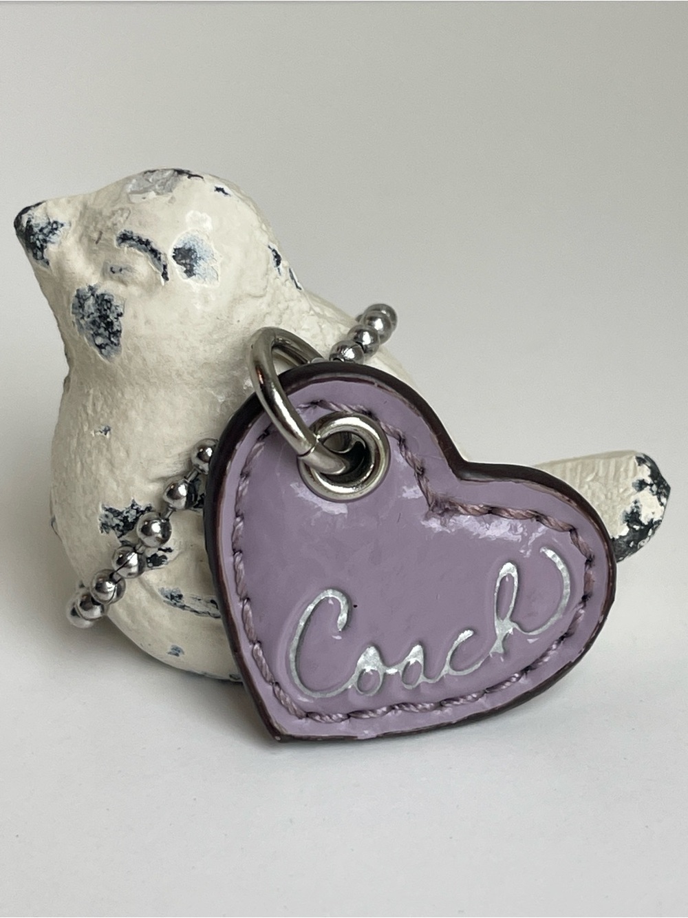 COACH Fob Bag Charm Keychain Hang Tag